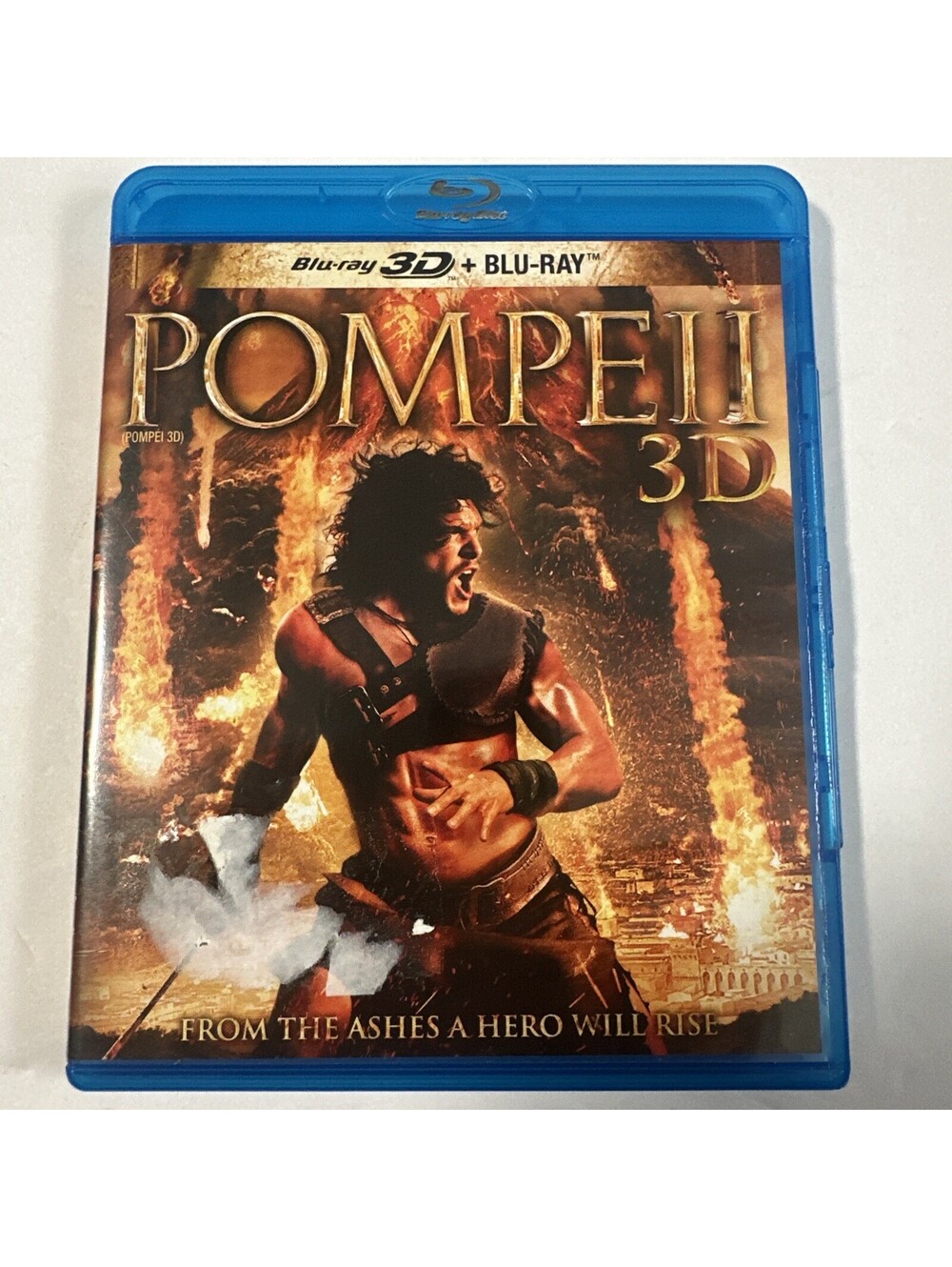 Pompeii 3D Blu-ray + Blu-ray 2-Disc 2014 Kit Harington